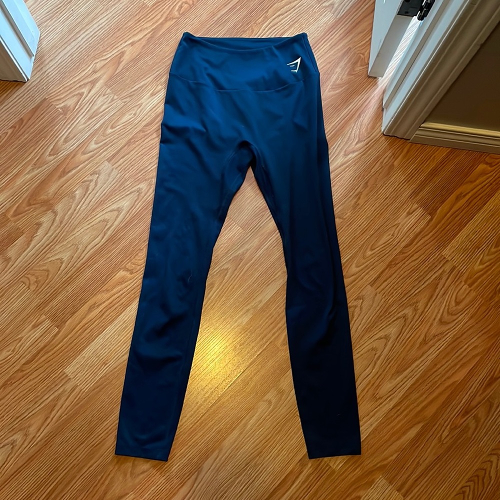 Gymshark, size medium navy leggings